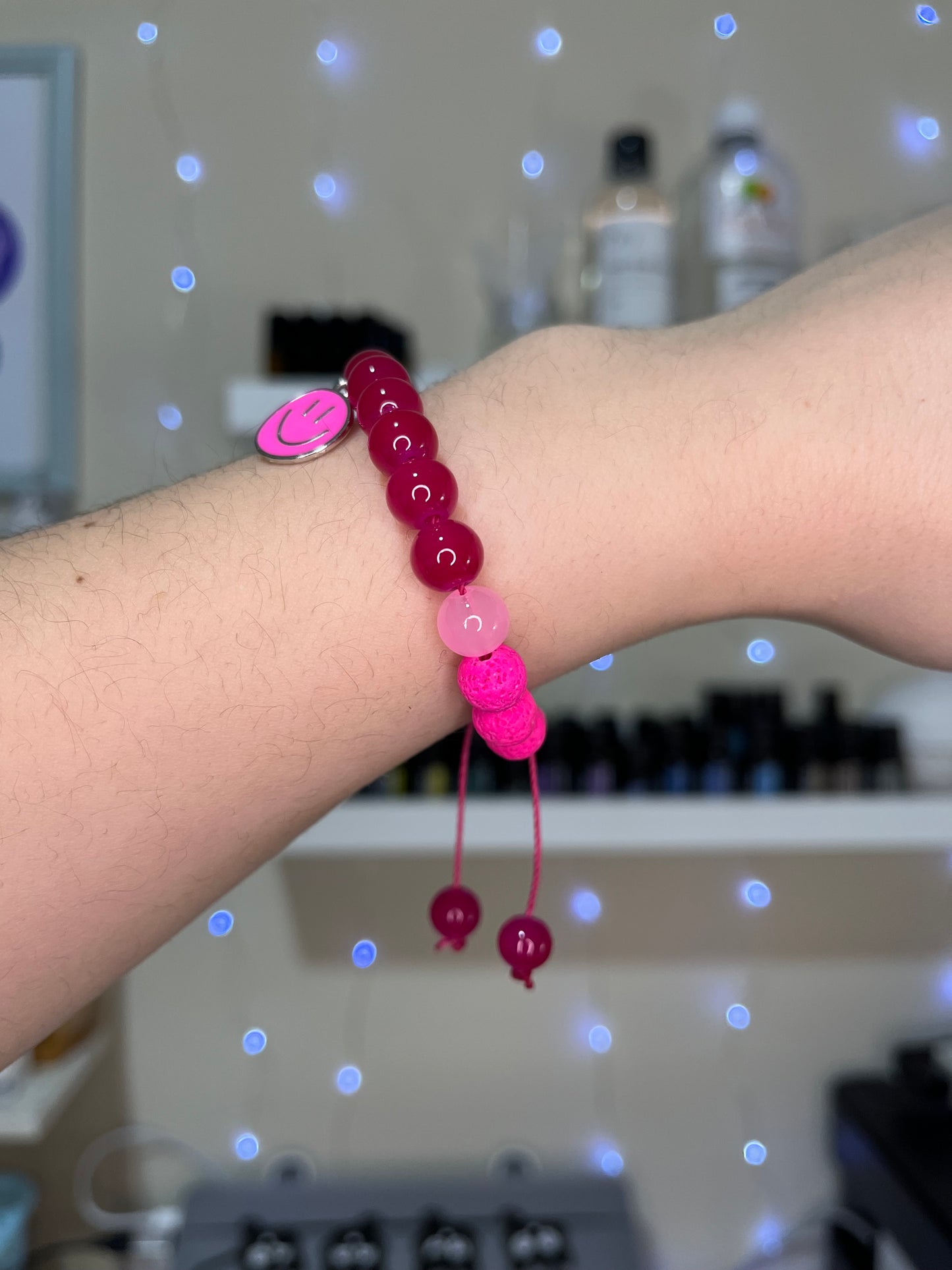 Pulsera Difusora Fucsia | Aromaterapia Portátil y Regulación Sensorial