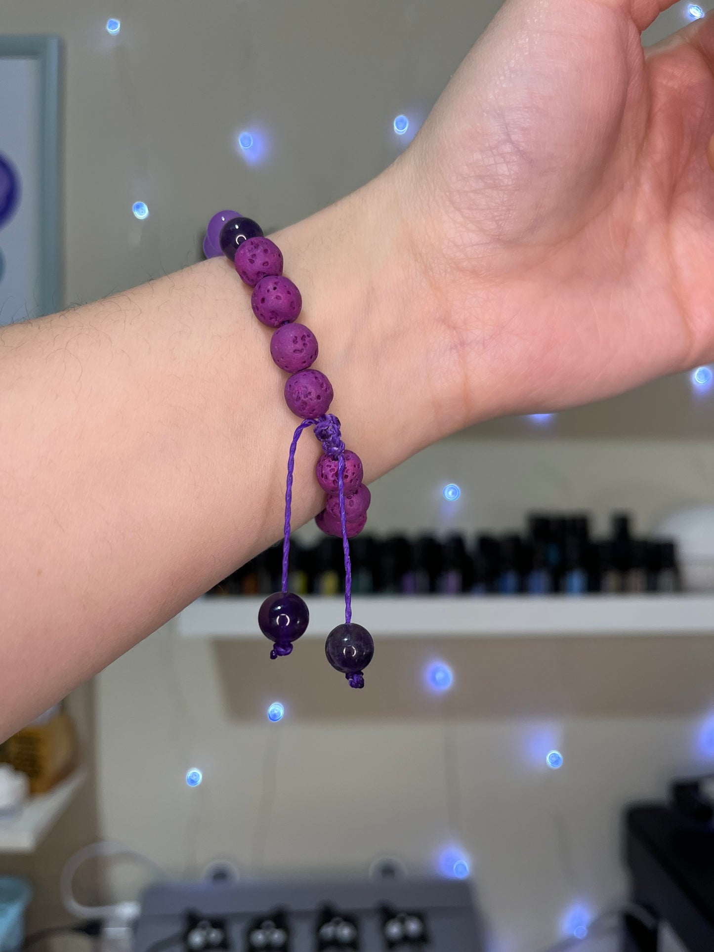 Pulsera Difusora Morada | Aromaterapia Portátil y Regulación Sensorial