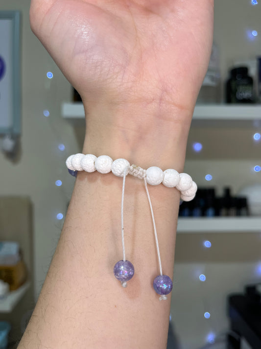Pulsera Difusora Lila | Aromaterapia Portátil y Regulación Sensorial