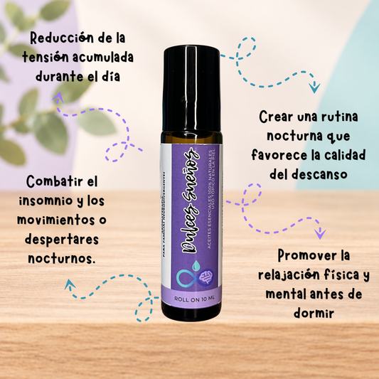 Roll on Dulces Sueños | Apoyo Natural para un Sueño Reparador