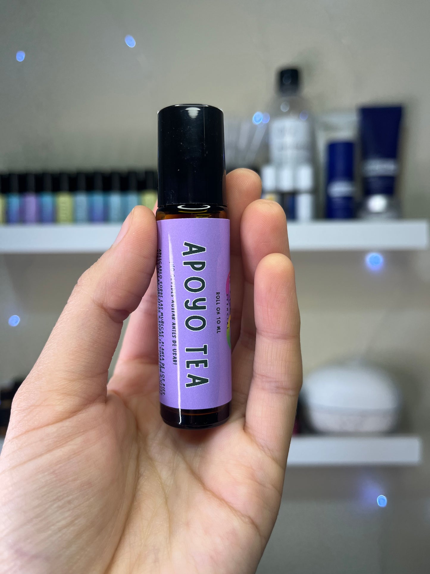 Roll-on Apoyo TEA de 10 ml para equilibrio emocional y gestión de la frustración. Apoyo natural para personas neurodivergentes. Hecho en Chile.