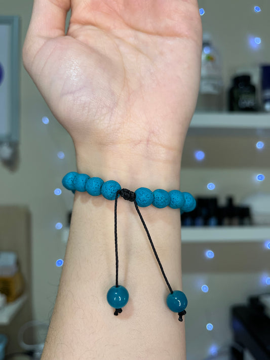 Pulsera Difusora Turquesa | Aromaterapia Portátil y Regulación Sensorial