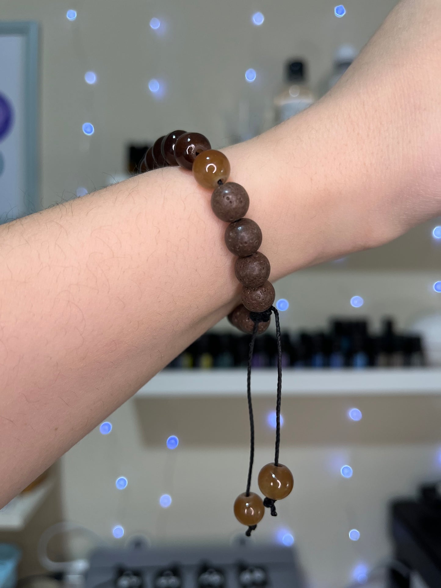 Pulsera Difusora Café | Aromaterapia Portátil y Regulación Sensorial