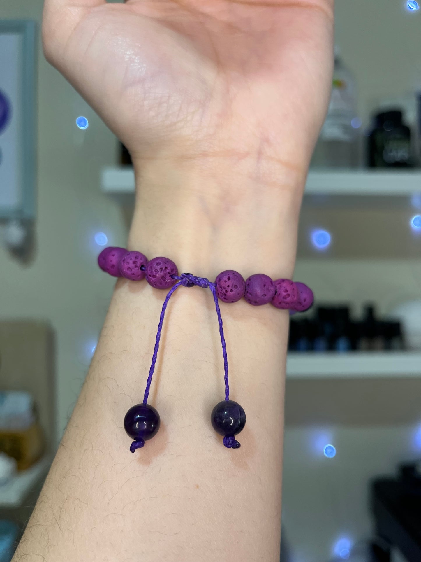 Pulsera Difusora Morada | Aromaterapia Portátil y Regulación Sensorial