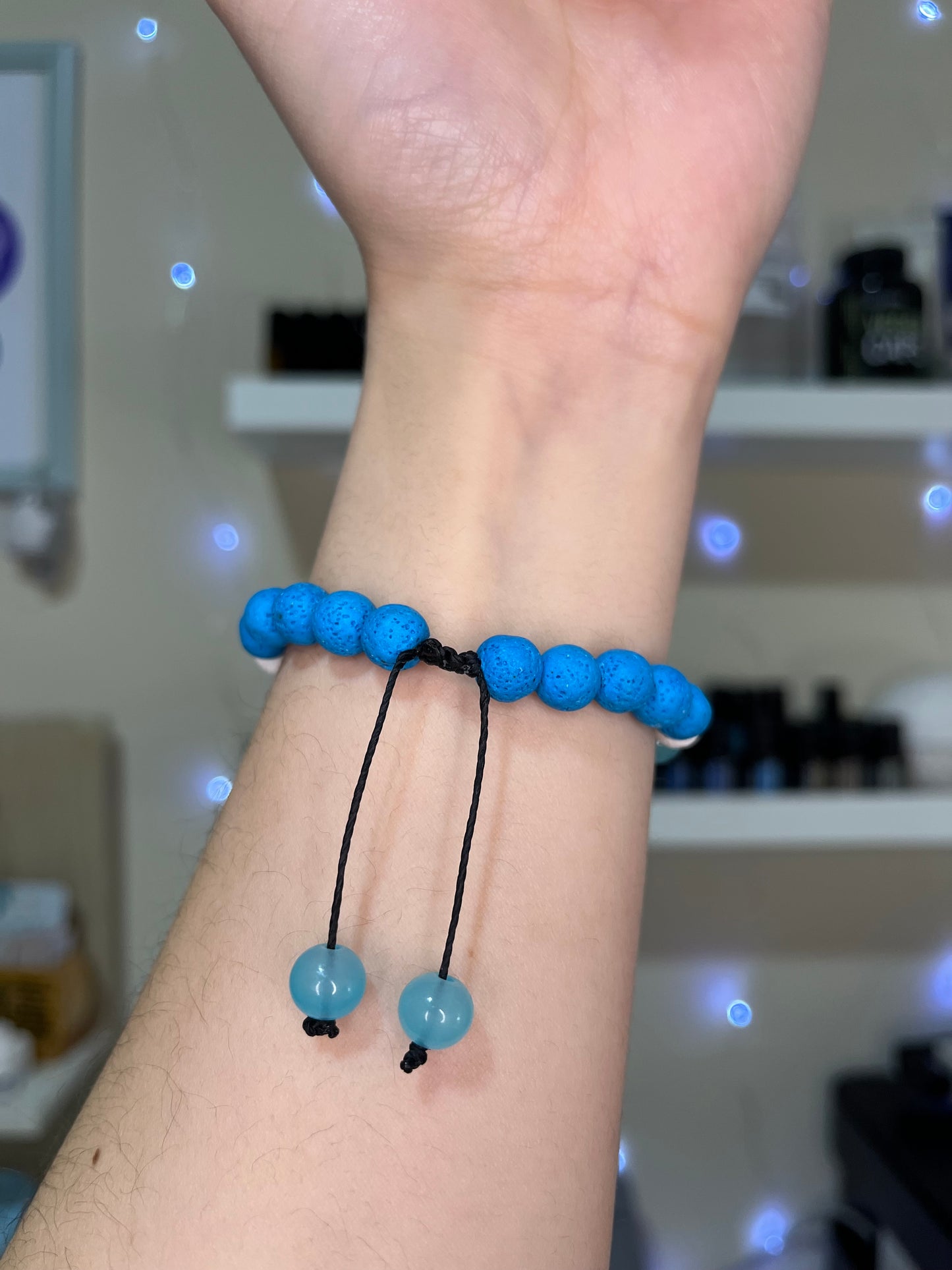 Pulsera Difusora Celeste | Aromaterapia Portátil y Regulación Sensorial