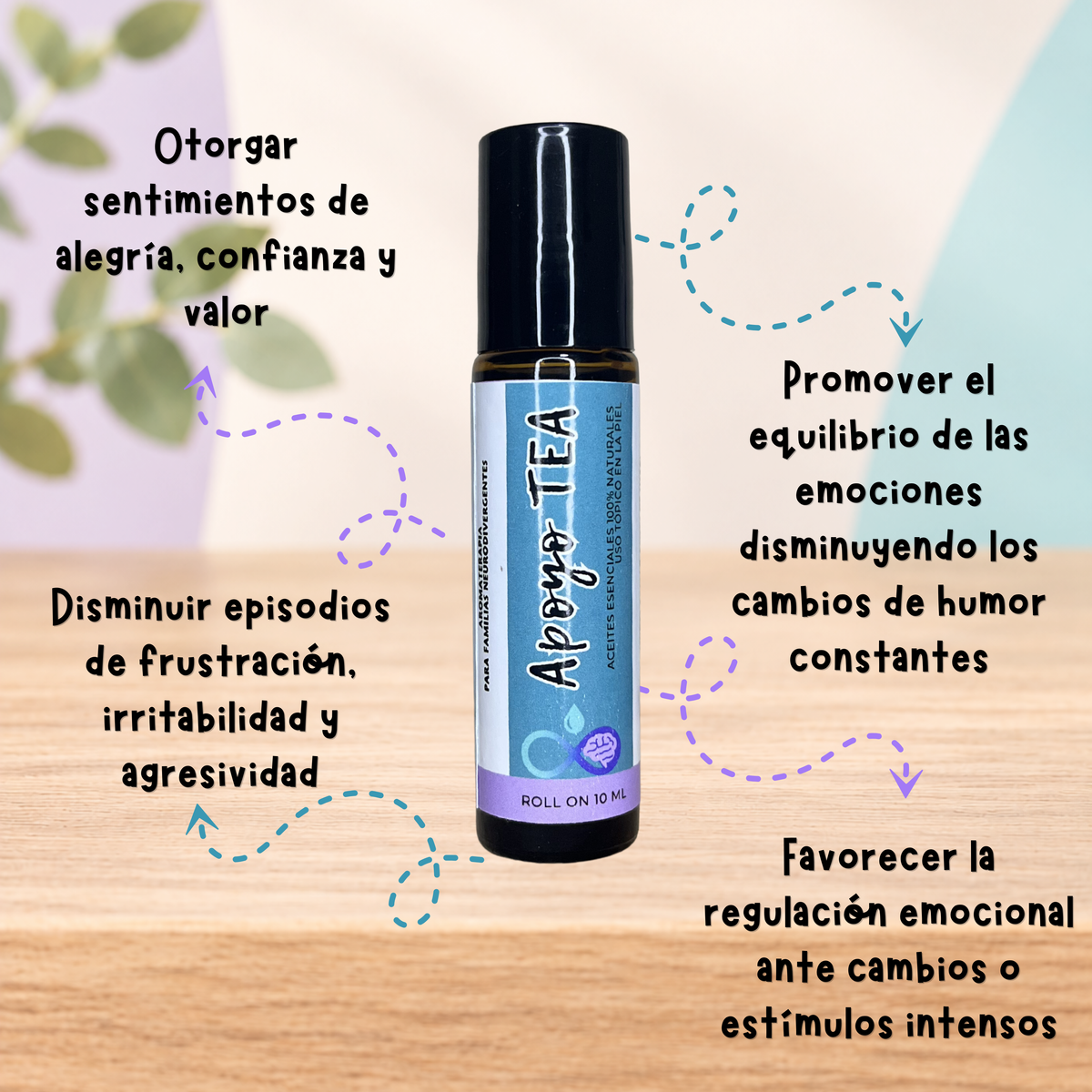 Roll on  Apoyo TEA | Equilibrio Emocional y Manejo de la Frustración Naturalmente