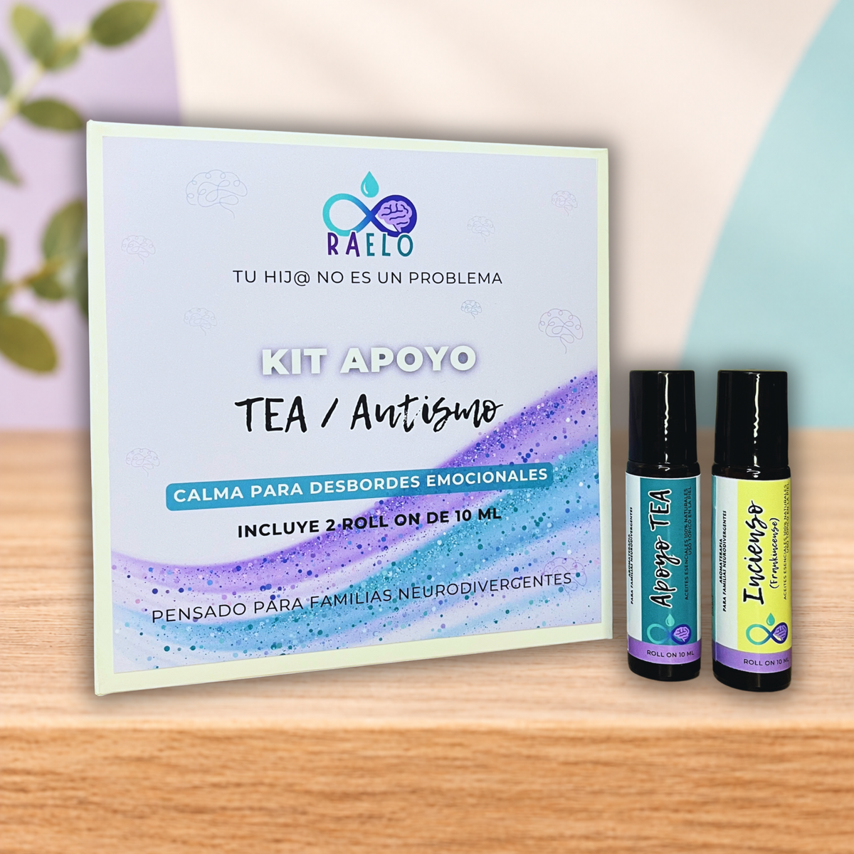 Promo Kit Apoyo TEA Premium | Regulación Natural y Sensorial para Personas TEA